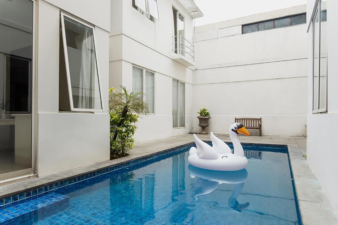 Twospaces Living At The Unit Residence Jakarta Bagian luar foto